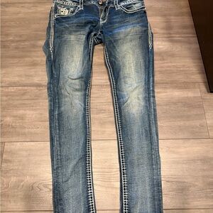 Rock Revival Blue Skinny Jeans
